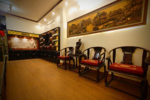 Phòng khách phòng khám đông y Tuệ Y Đường