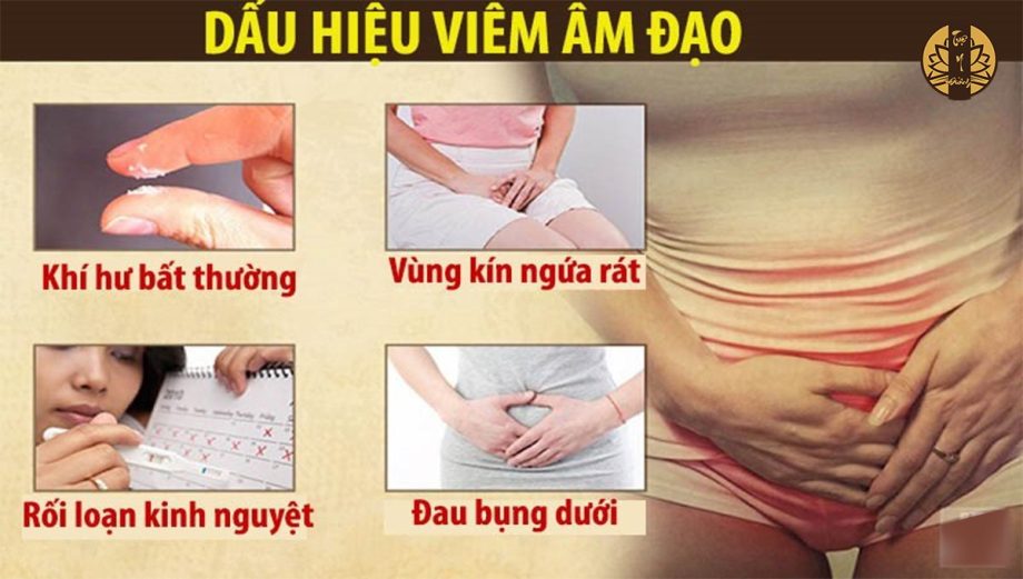 Các triệu chứng xuất hiện khi viêm nhiễm âm đạo